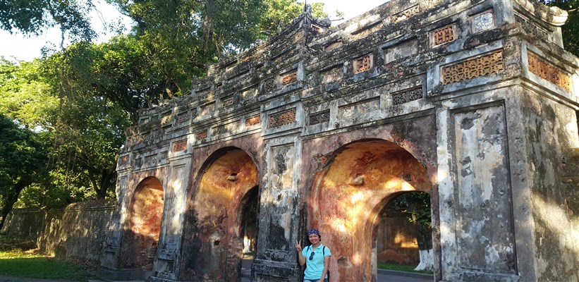 imperial citadel in Hue imperial citadel in Hue