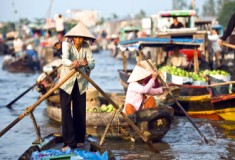 Cai rang floatong market